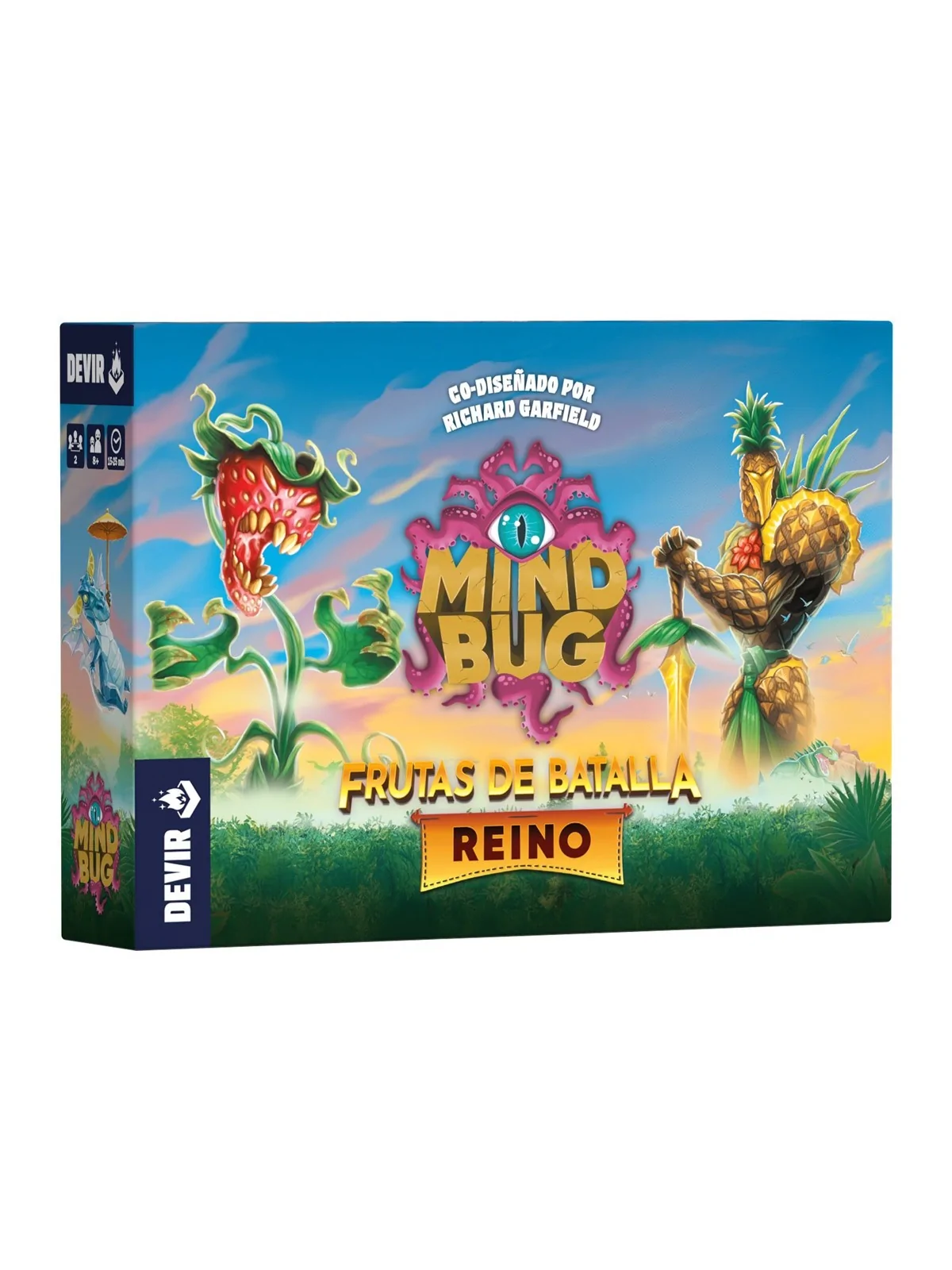 Mindbug: Batalla de Frutas Reino de Devir en Juegos de Cartas | La Cueva Roja