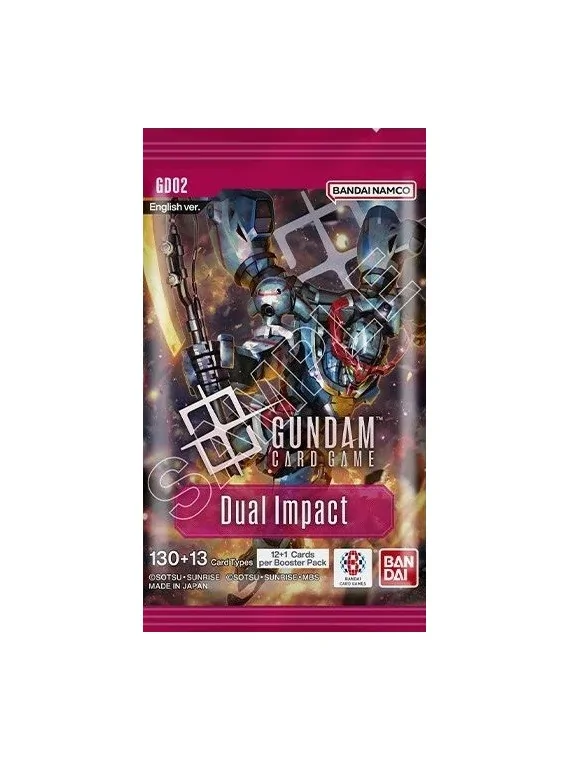 Sobre Gundam Card Game: Dual Impact GD02 (1) de Bandai en Gundam Card Game | La Cueva Roja