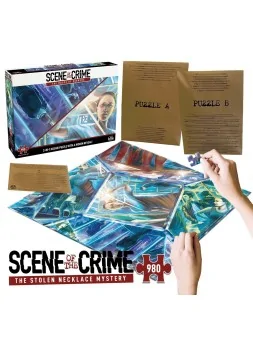 Puzzle Escena del Crimen la Casa de los Espejos de Tranjis Games en Juegos de Tablero | La Cueva Roja