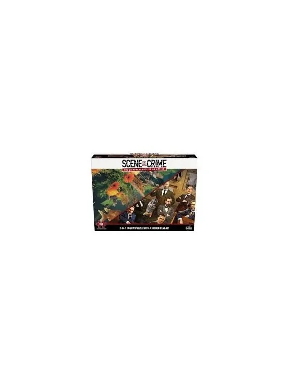 Puzzle Escena del Crimen Modelo el Misterio del Collar Robado de Goliath en Juegos de Tablero | La Cueva Roja