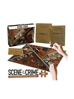 Puzzle Escena del Crimen Modelo el Misterio del Collar Robado de Goliath en Juegos de Tablero | La Cueva Roja