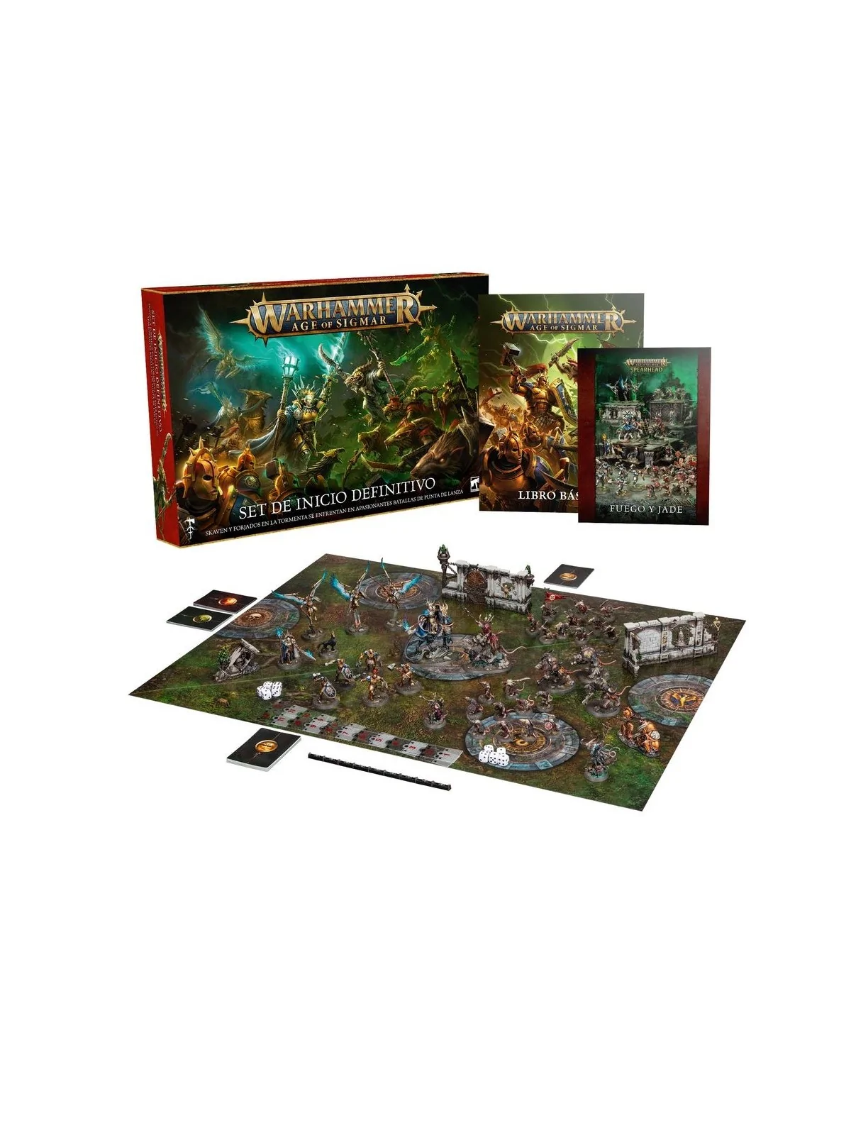 Age of Sigmar: Set de Inicio Definitivo - Punta de Lanza (80-01) de Games Workshop en WARHAMMER AGE OF SIGMAR | La Cueva Roja