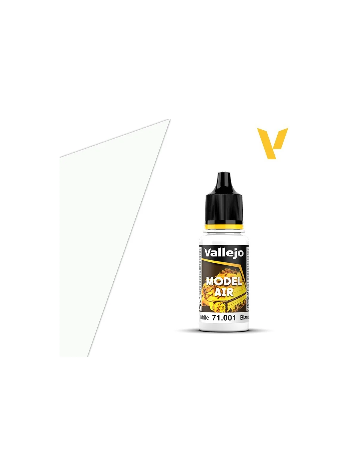 Blanco Model Air Vallejo 18ml (71001) de Vallejo en Model Air | La Cueva Roja