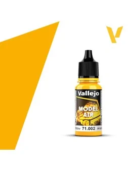 Amarillo Medio Model Air Vallejo 18ml (71002) de Vallejo en Model Air | La Cueva Roja