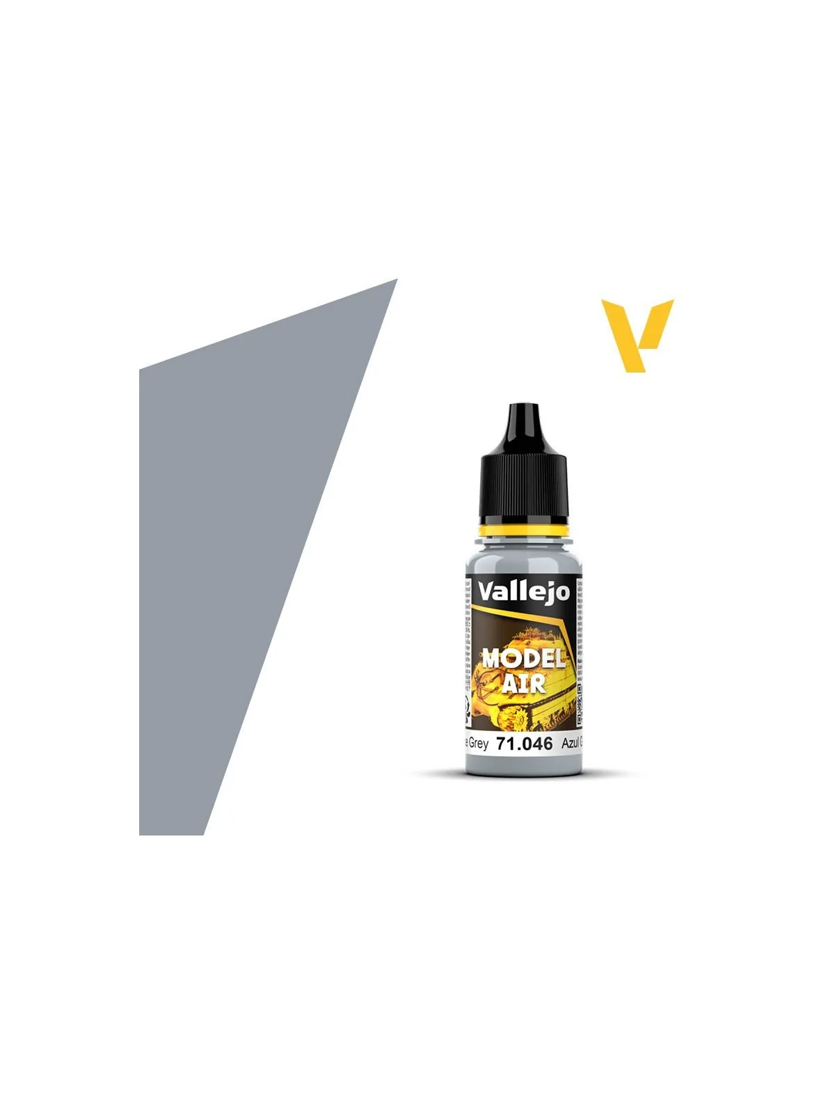 Azul Gris Claro Model Air Vallejo 18ml (71046) de Vallejo en Model Air | La Cueva Roja