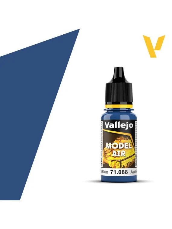 Azul Francés Model Air Vallejo 18ml (71088) de Vallejo en Model Air | La Cueva Roja