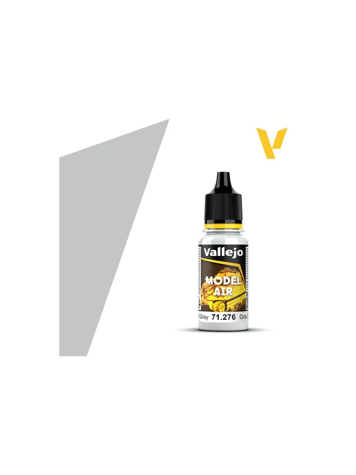 Gris Claro Model Air Vallejo 18ml (71276) de Vallejo en Model Air | La Cueva Roja