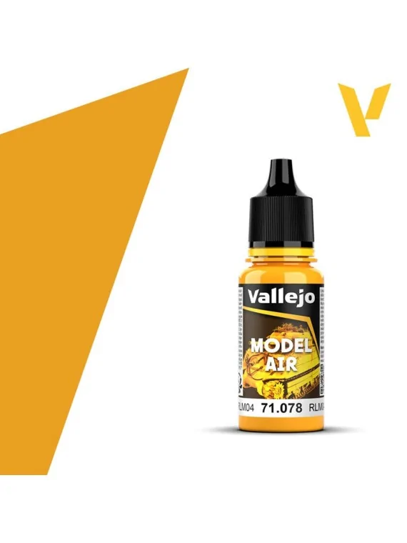 RLM04 Gelb Model Air Vallejo 18ml (71078) de Vallejo en Model Air | La Cueva Roja