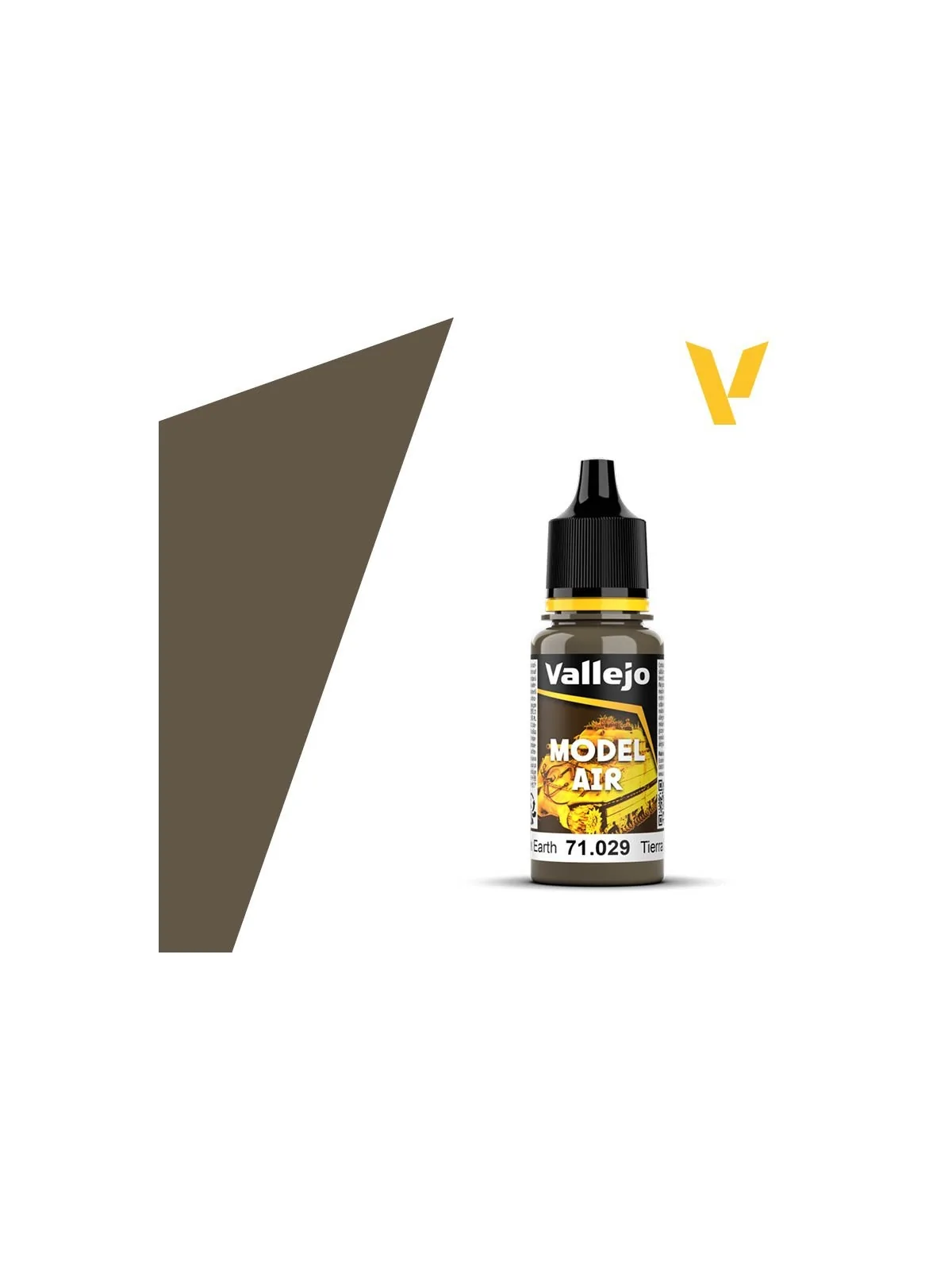 Tierra Oscura Model Air Vallejo 18ml (71029) de Vallejo en Model Air | La Cueva Roja