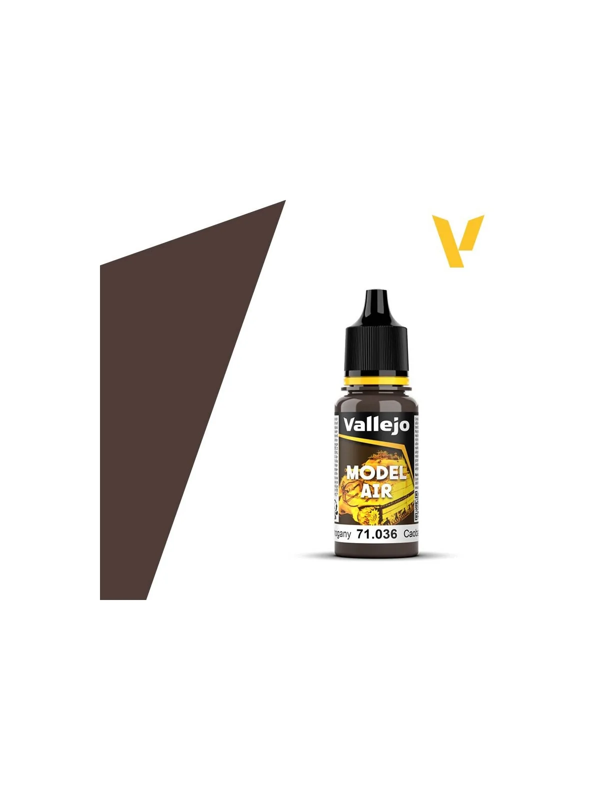 Caoba Model Air Vallejo 18ml (71036) de Vallejo en Model Air | La Cueva Roja
