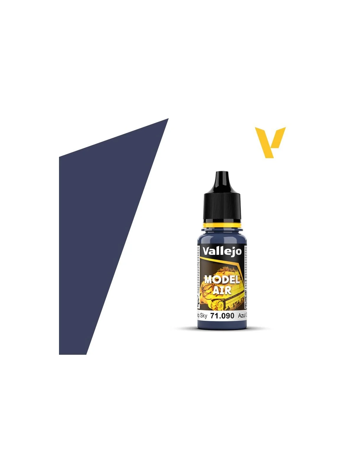 Azul Oscuro Model Air Vallejo 18ml (71090) de Vallejo en Model Air | La Cueva Roja