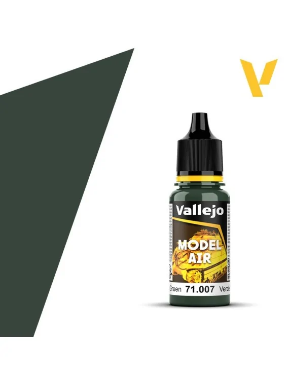 Verde Oliva Model Air Vallejo 18ml (71007) de Vallejo en Model Air | La Cueva Roja