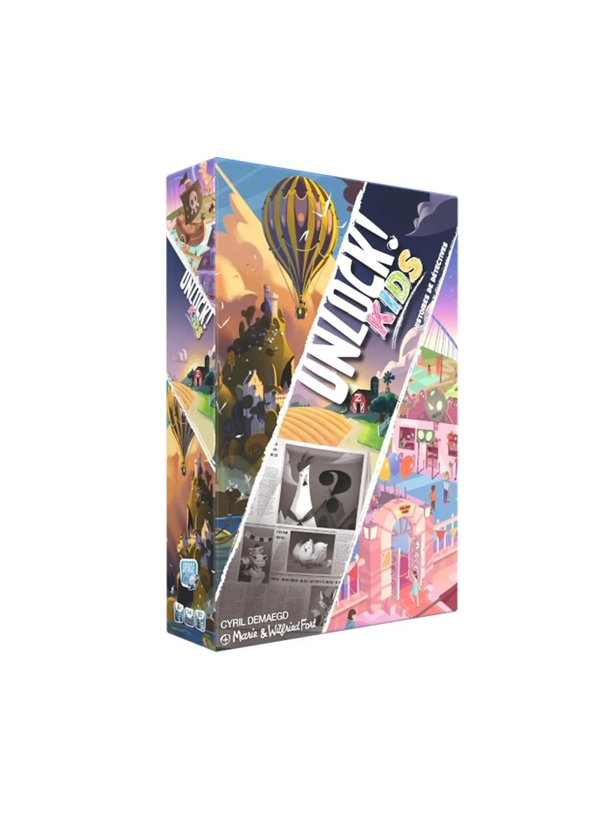 Unlock! Kids: Detective Stories de Space Cowboys en Juegos de Tablero | La Cueva Roja