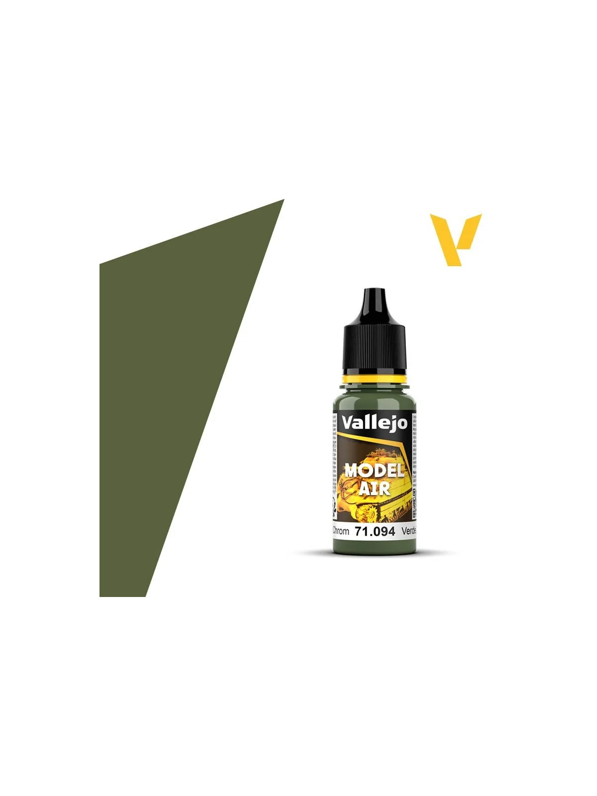 Verde Zinc Model Air Vallejo 18ml (71094) de Vallejo en Model Air | La Cueva Roja
