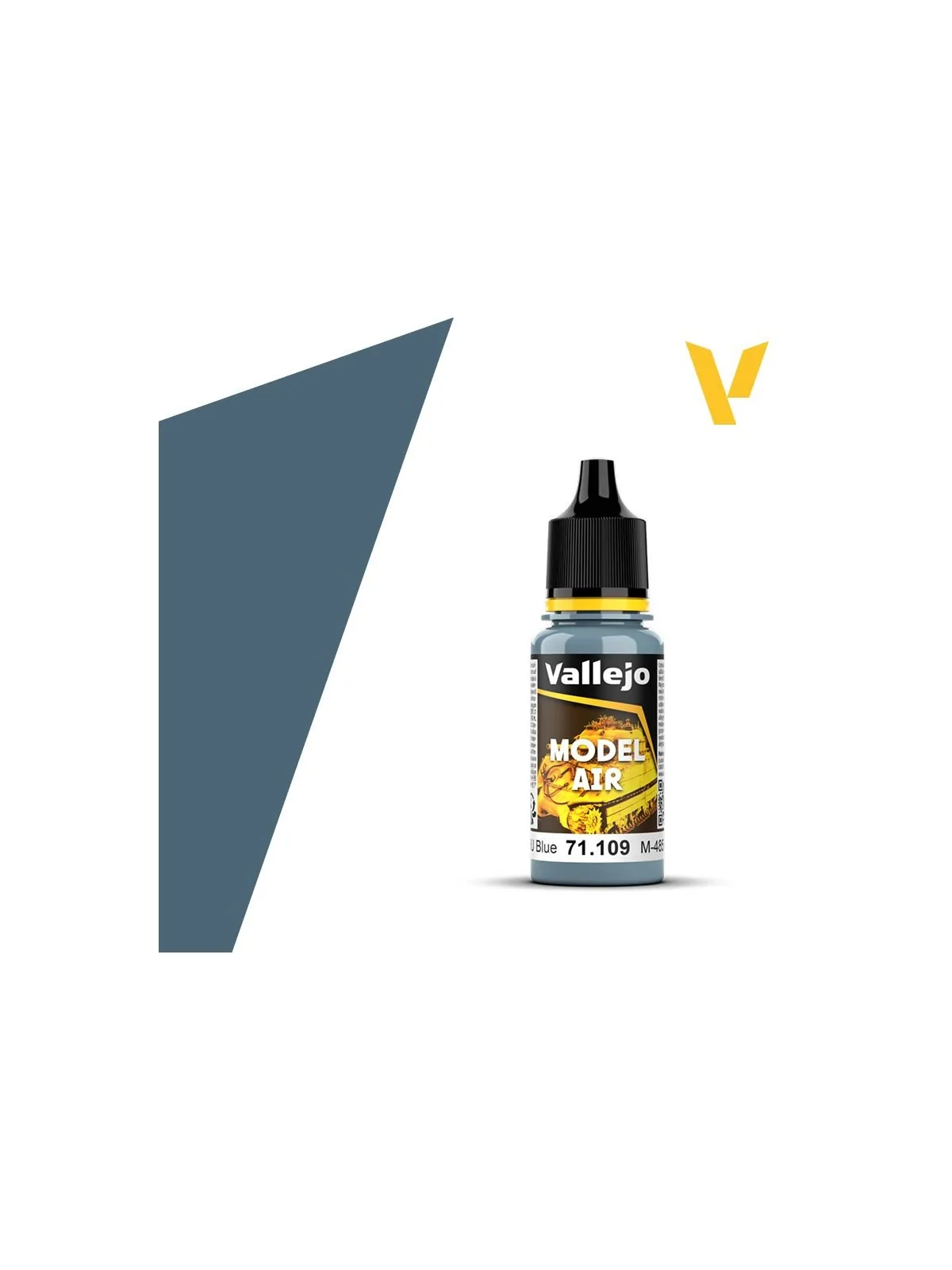 M-485 Blue Gray Model Air Vallejo 18ml (71109) de Vallejo en Model Air | La Cueva Roja