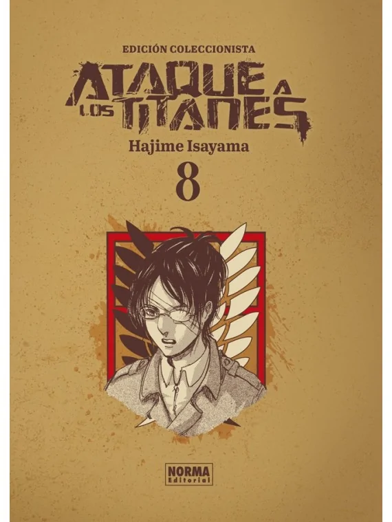 Ataque a los Titanes 08 (Edición Coleccionista) de Norma Editorial en Mangas | La Cueva Roja