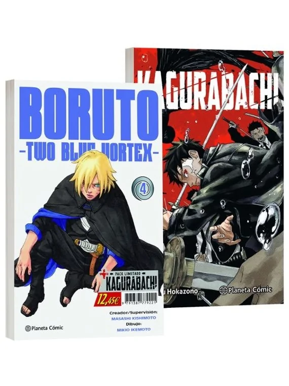 Boruto: Two Blue Vortex 04 + Kagurabachi 01 de Planeta Comic en Mangas | La Cueva Roja