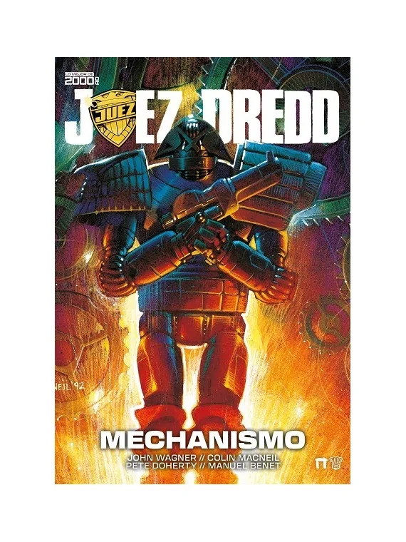 Juez Dredd, Mechanismo de Rebellion en Cómics Europeo | La Cueva Roja