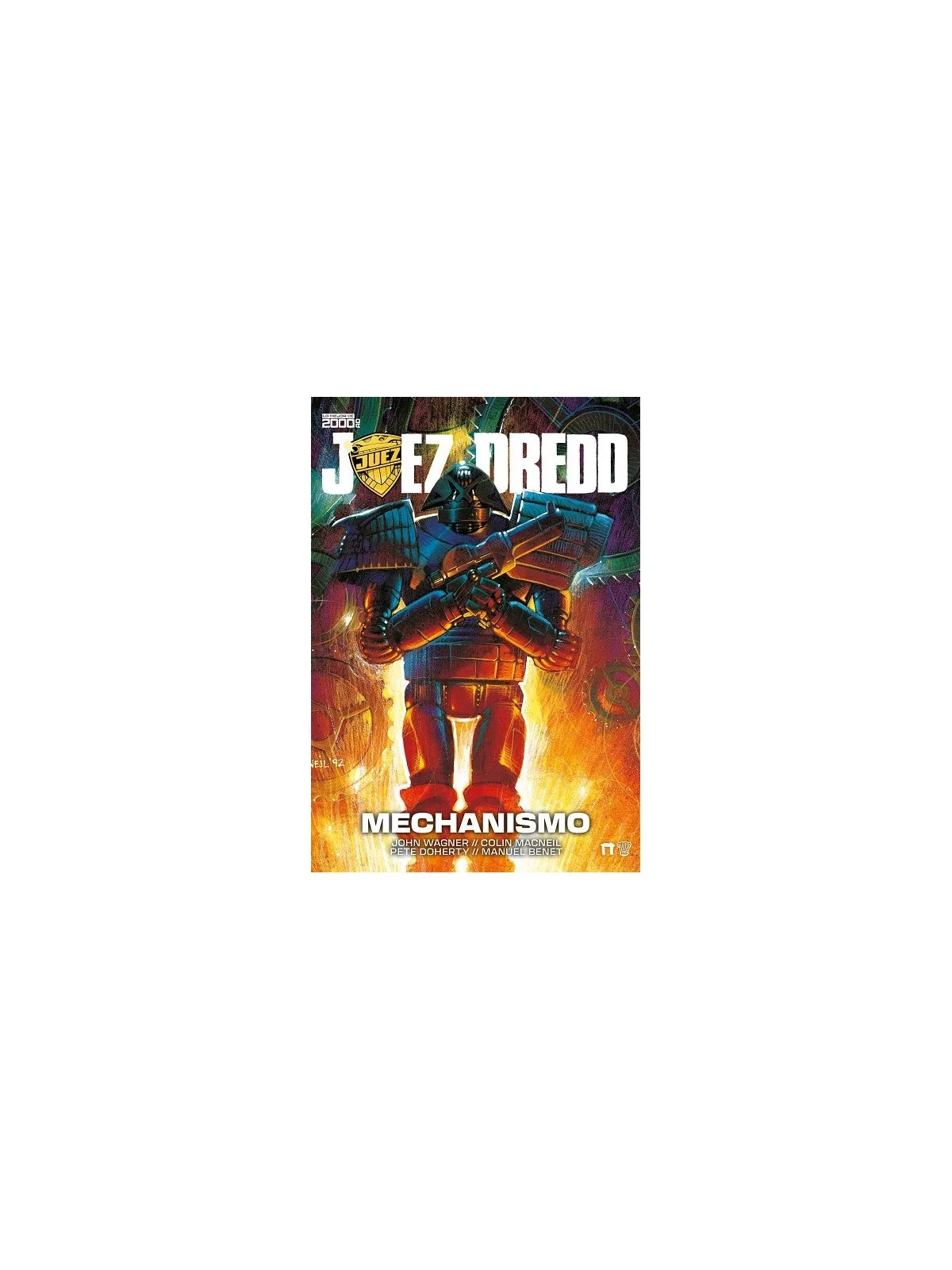 Juez Dredd, Mechanismo de Rebellion en Cómics Europeo | La Cueva Roja