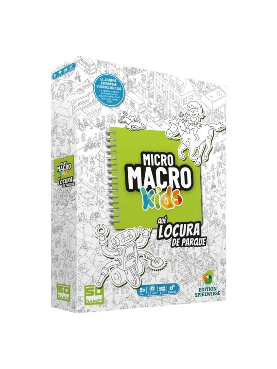 Micro Macro Kids de SD COMICS en Juegos de Tablero | La Cueva Roja