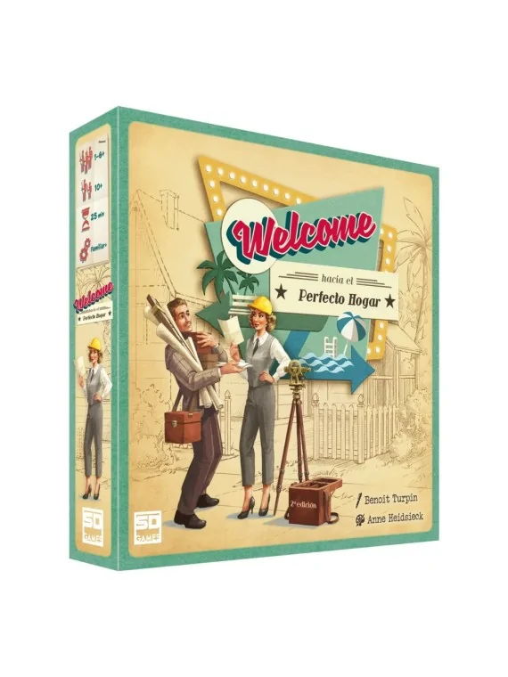 Welcome Hacia el Peerfecto Hogar (Segunda Edición) de SD GAMES en Juegos de Tablero | La Cueva Roja