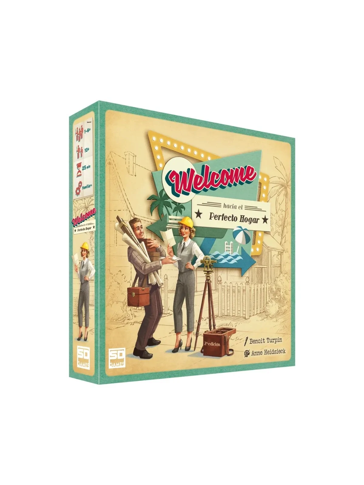 Welcome Hacia el Peerfecto Hogar (Segunda Edición) de SD GAMES en Juegos de Tablero | La Cueva Roja