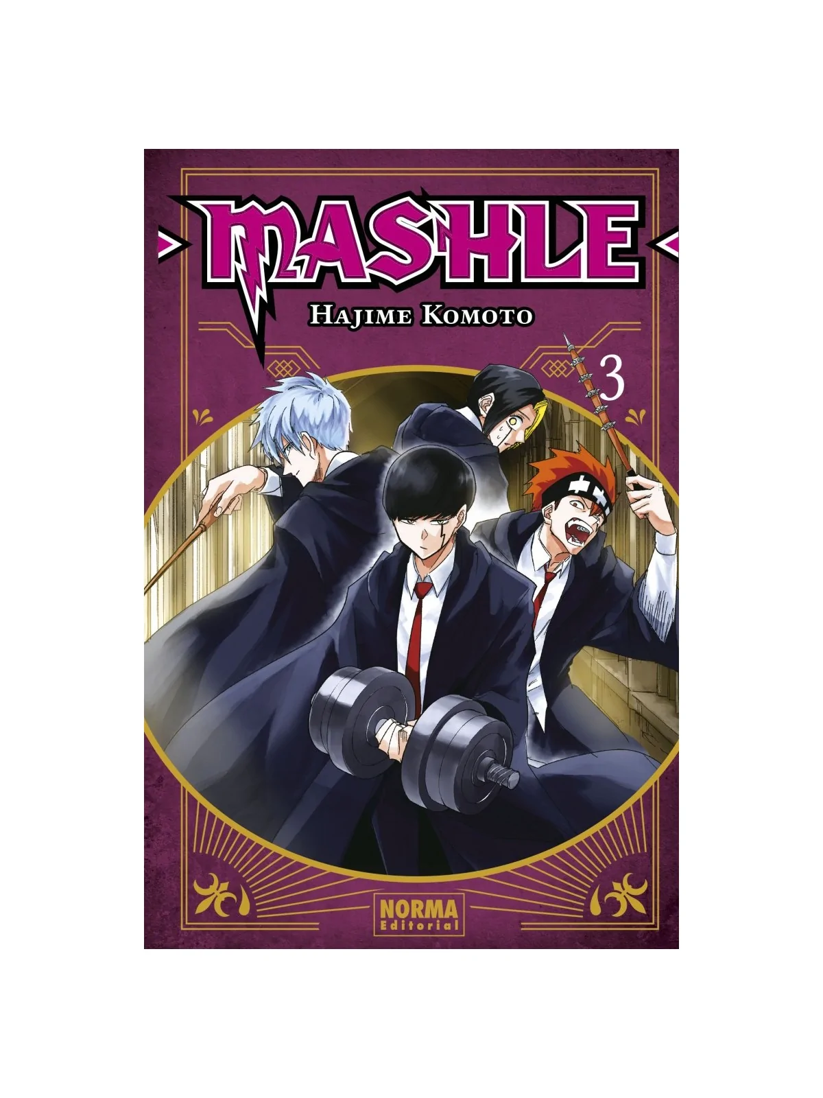 Mashle 03 de Norma Editorial en Mangas | La Cueva Roja