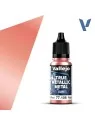 Rojo Rubí True Metallic Metal Light Vallejo 18ml (77106) de Vallejo en True Metallic Metal | La Cueva Roja