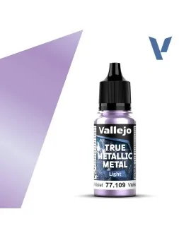 Violeta Celestial True Metallic Metal Light Vallejo 18ml (77109) de Vallejo en True Metallic Metal | La Cueva Roja