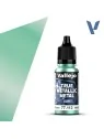 Verde Escarabajo True Metallic Metal Light Vallejo 18ml (77113) de Vallejo en True Metallic Metal | La Cueva Roja