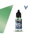 Verde Sombrío True Metallic Metal Light Vallejo 18ml (77114) de Vallejo en True Metallic Metal | La Cueva Roja