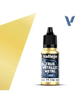 Oro Verde True Metallic Metal Light Vallejo 18ml (77116) de Vallejo en True Metallic Metal | La Cueva Roja