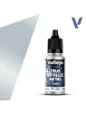 Plata de Ley True Metallic Metal Base Vallejo 18ml (77121) de Vallejo en True Metallic Metal | La Cueva Roja