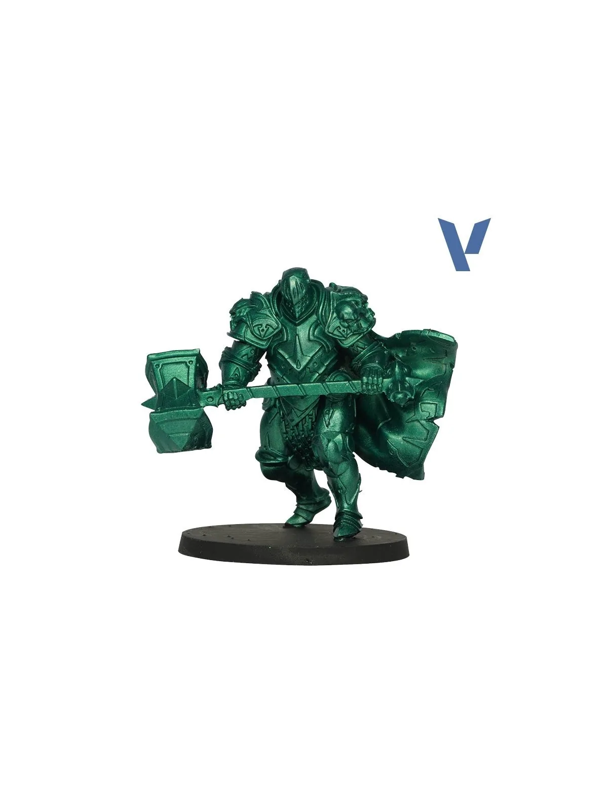 Verde Sombrío True Metallic Metal Base Vallejo 18ml (77134) de Vallejo en True Metallic Metal | La Cueva Roja