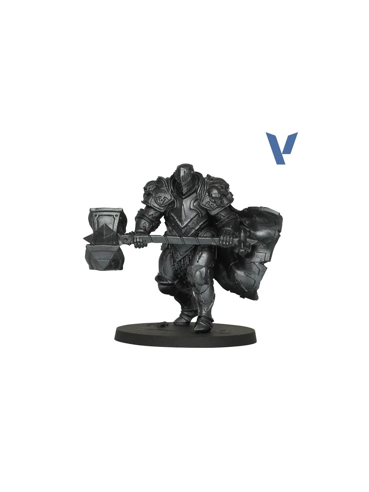 Negro Obsidiana True Metallic Metal Base Vallejo 18ml (77140) de Vallejo en True Metallic Metal | La Cueva Roja