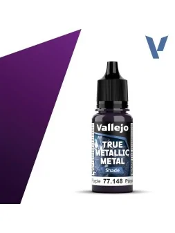 Púrpura Amatista True Metallic Metal Shade Vallejo 18ml (77148) de Vallejo en True Metallic Metal | La Cueva Roja