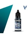 Turquesa Hidra True Metallic Metal Shade Vallejo 18ml (77152) de Vallejo en True Metallic Metal | La Cueva Roja