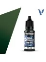 Verde Ámbar True Metallic Metal Shade Vallejo 18ml (77155) de Vallejo en True Metallic Metal | La Cueva Roja