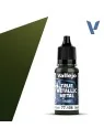 Oro Verde True Metallic Metal Shade Vallejo 18ml (77156) de Vallejo en True Metallic Metal | La Cueva Roja