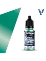 Verde Escarabajo True Metallic Metal Airbrush Vallejo 18ml (77173) de Vallejo en True Metallic Metal | La Cueva Roja