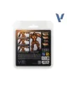 Set 4 Colores Oro Imperial True Metallic Metal Vallejo 18ml (77252) de Vallejo en True Metallic Metal | La Cueva Roja