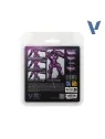 Set 4 Colores Púrpura Amatista True Metallic Metal Vallejo 18ml (77255) de Vallejo en True Metallic Metal | La Cueva Roja