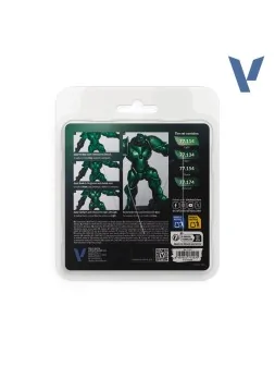 Set 4 Colores Verde Sombrío True Metallic Metal Vallejo 18ml (77257) de Vallejo en True Metallic Metal | La Cueva Roja