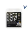 Set 4 Colores Metal Envejecido True Metallic Metal Vallejo 18ml (77258) de Vallejo en True Metallic Metal | La Cueva Roja