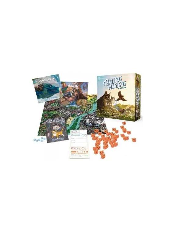 Gatitos Mágicos ¡Al Rescate! de Nosolorol en Juegos de Rol | La Cueva Roja