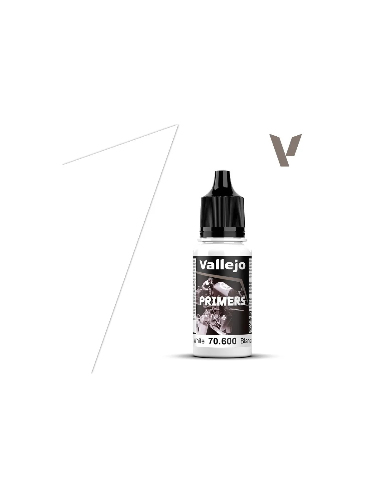 Blanco Primers Vallejo 18ml (70600) de  en Primers | La Cueva Roja