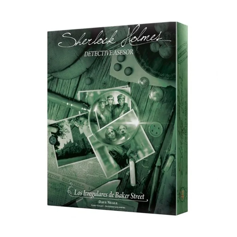 Sherlock Holmes: Los Irregulares de Baker Street de Space Cowboys en Juegos de Tablero | La Cueva Roja