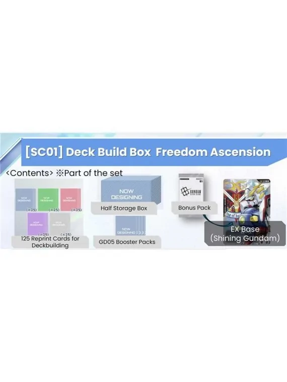 Gundam Card Game: Deck Build Box SC01 (1) EN de Bandai en Gundam Card Game | La Cueva Roja