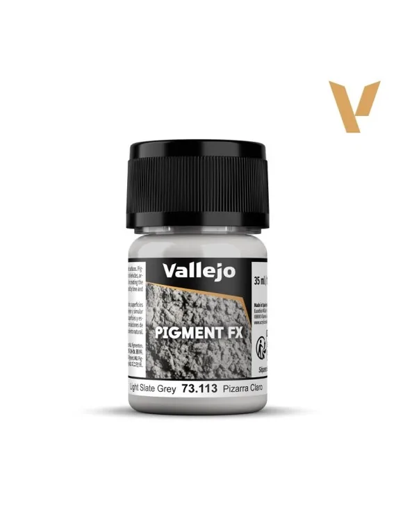 Pizarra Claro Pigment Fx Vallejo 35ml (73113) de Vallejo en Pigment FX | La Cueva Roja