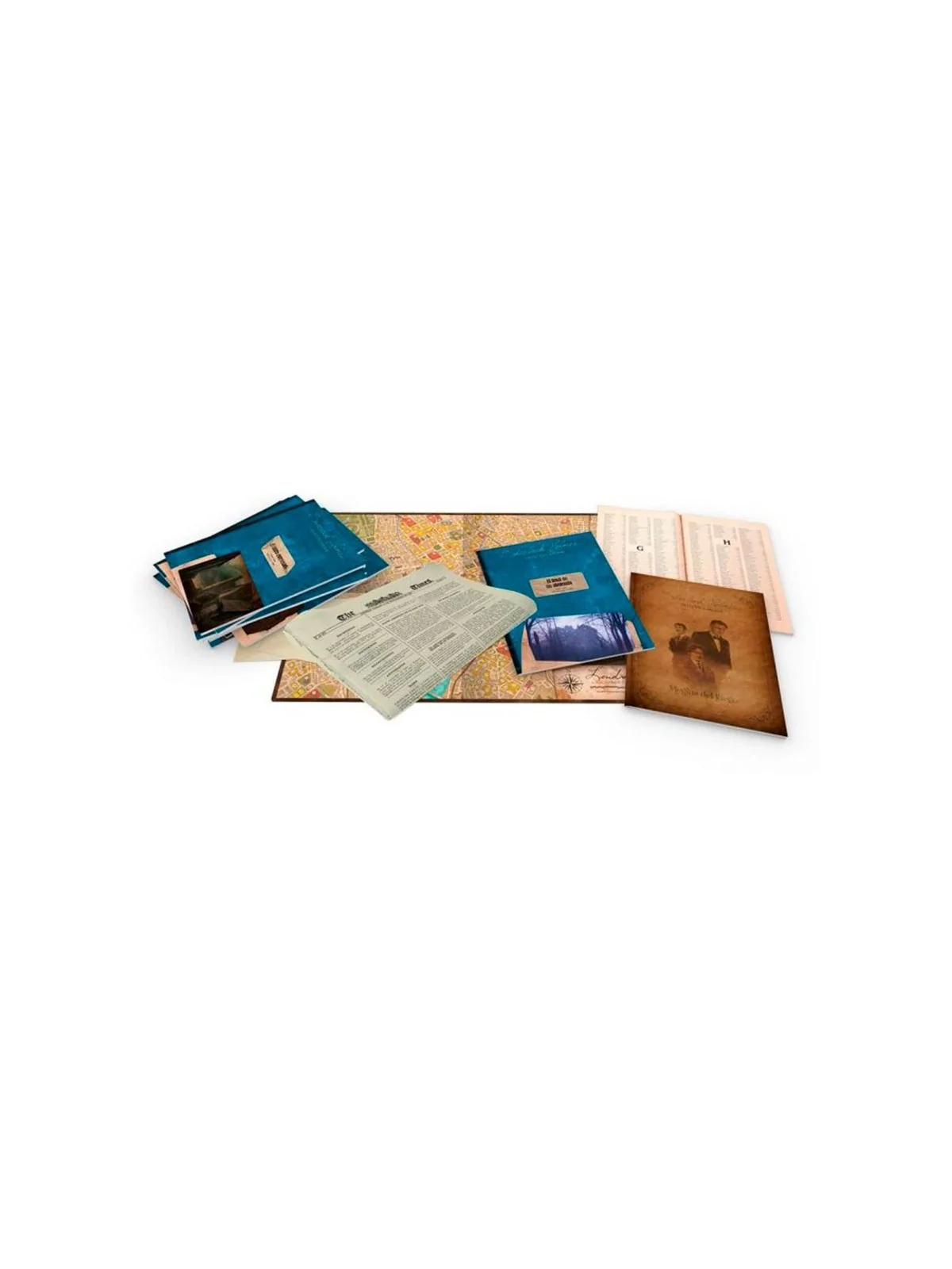 Sherlock Holmes: Carlton House & Queen's park de Space Cowboys en Juegos de Tablero | La Cueva Roja